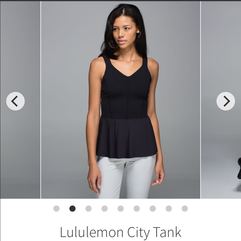 GUC Lululemon City Tank In Black Size 4
